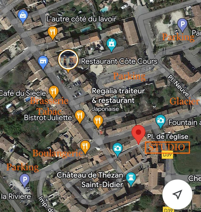 Le Studio En Provence Saint Didier  Exterior foto